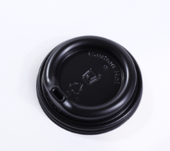 Black Plastic Lid | 100 pc